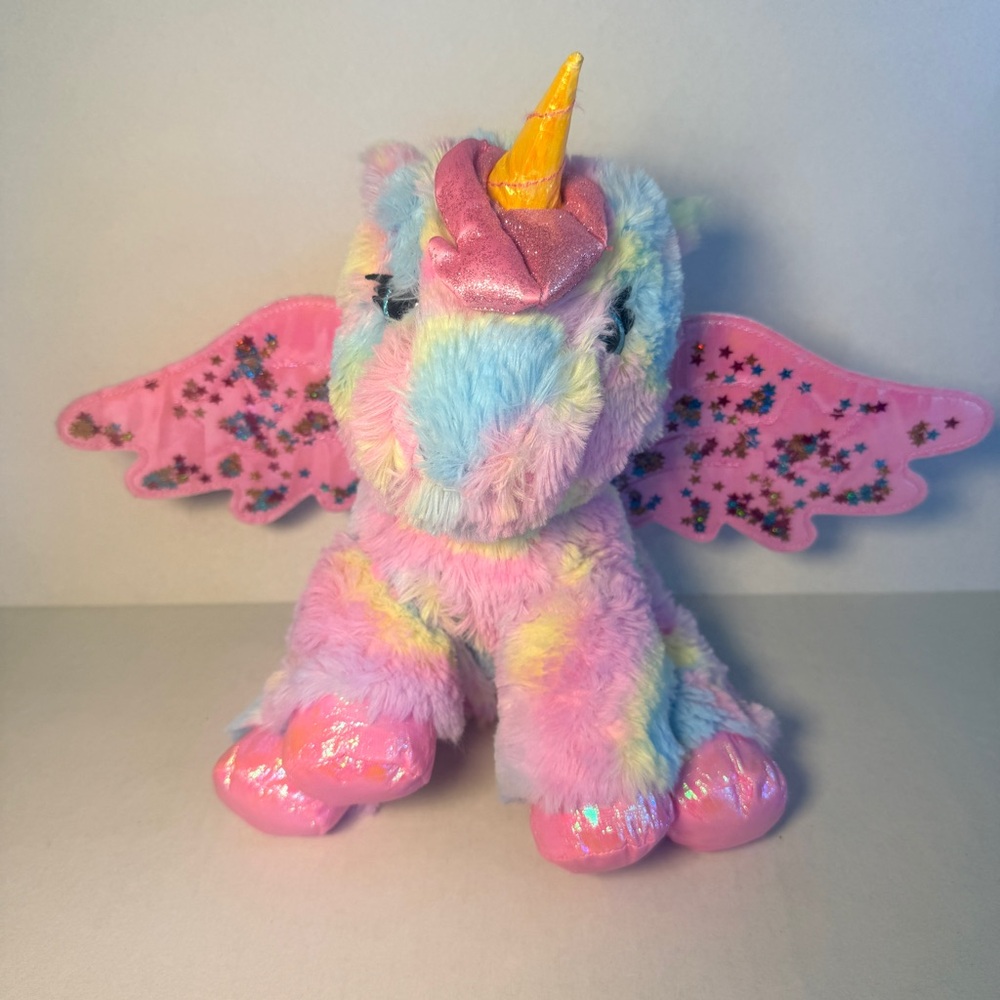 Barbie Dreamtopia Kiss & Care Unicorn Plush- Rainbow Lights & Sounds Mattel